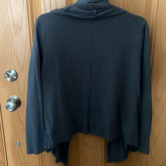 Green Tea Women’s Gray Cardigan XXL - Picture 4 of 6